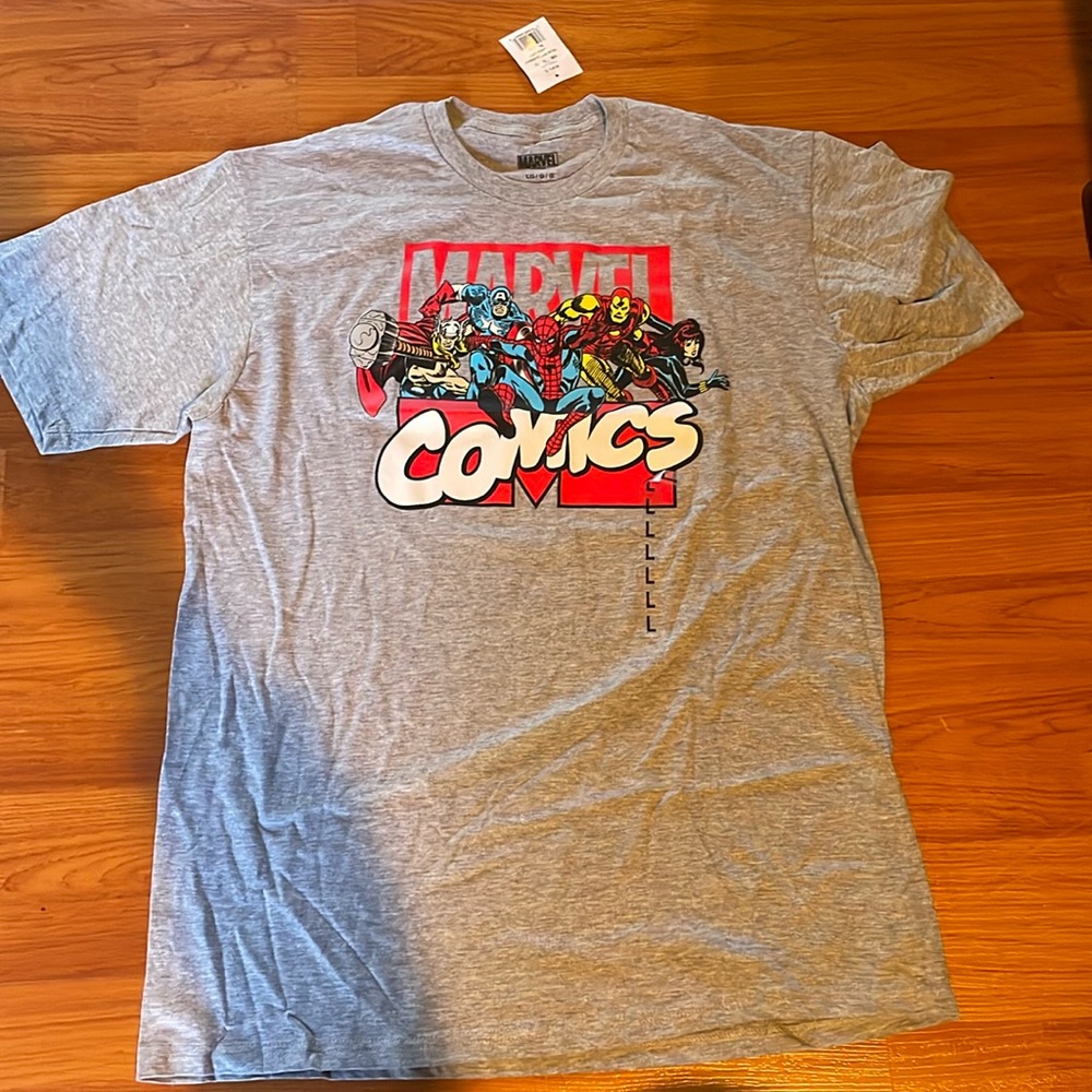 Marvel Comics shirt, large